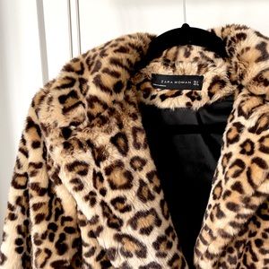 Zara Cheetah Coat